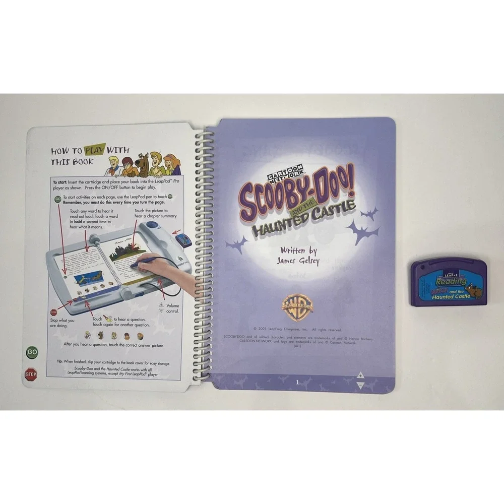 LeapFrog LeapPad Scooby-Doo and the Haunted Castle Book & Cartridge LEAP-2